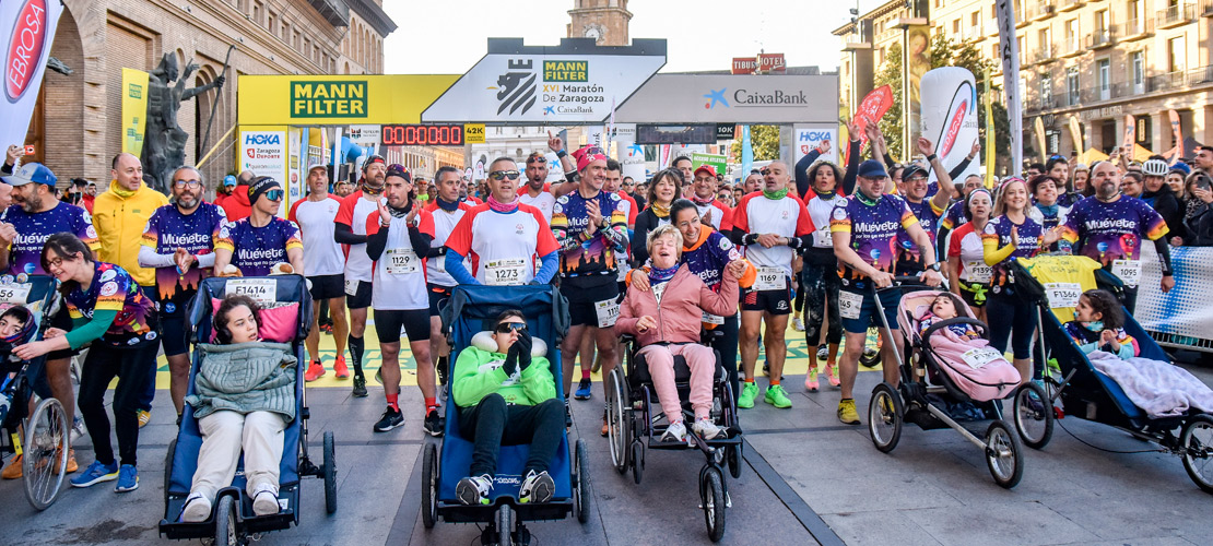 Un Maratón sin barreras con Special Olympics Aragón