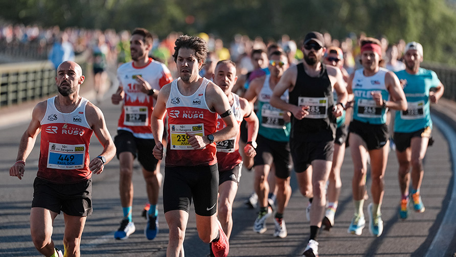 Imagen del recorrido Maratón Zaragoza