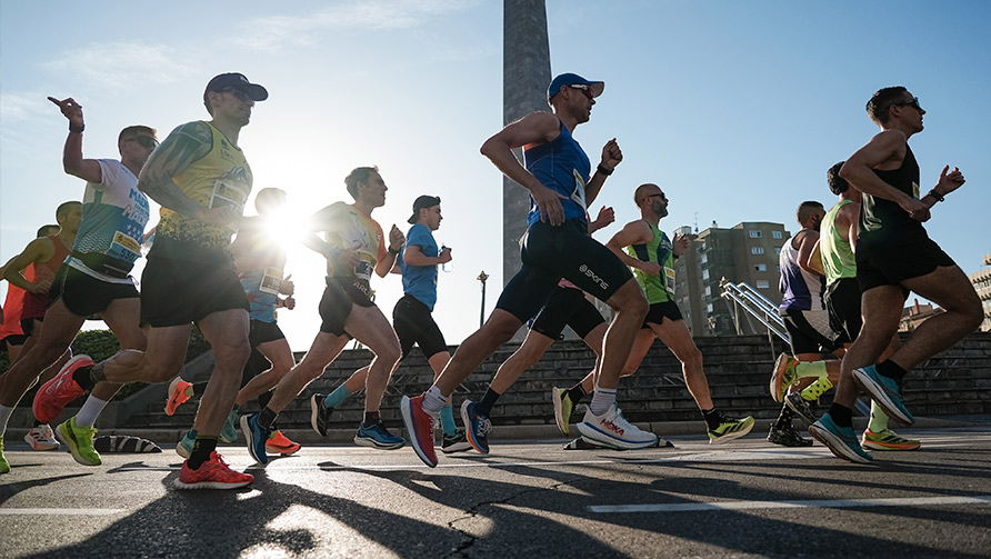 Imagen del recorrido Maratón Zaragoza